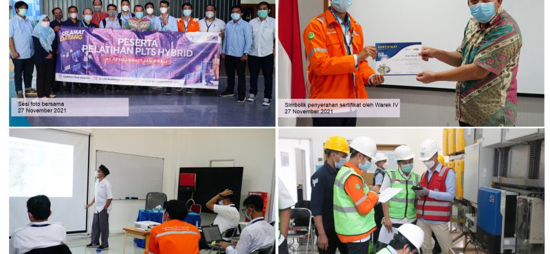 ITPLN Dipercaya Memberikan Pelatihan PLTS Bagi Engineer PT PJB