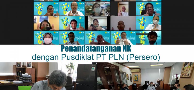 PENANDATANGANAN NOTA KESEPAHAMAN DENGAN PT PLN (PERSERO) PUSDIKLAT