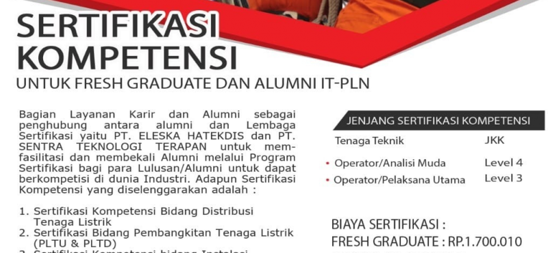 Sertifikasi Kompetensi Untuk Fresh Graduate dan Alumni IT