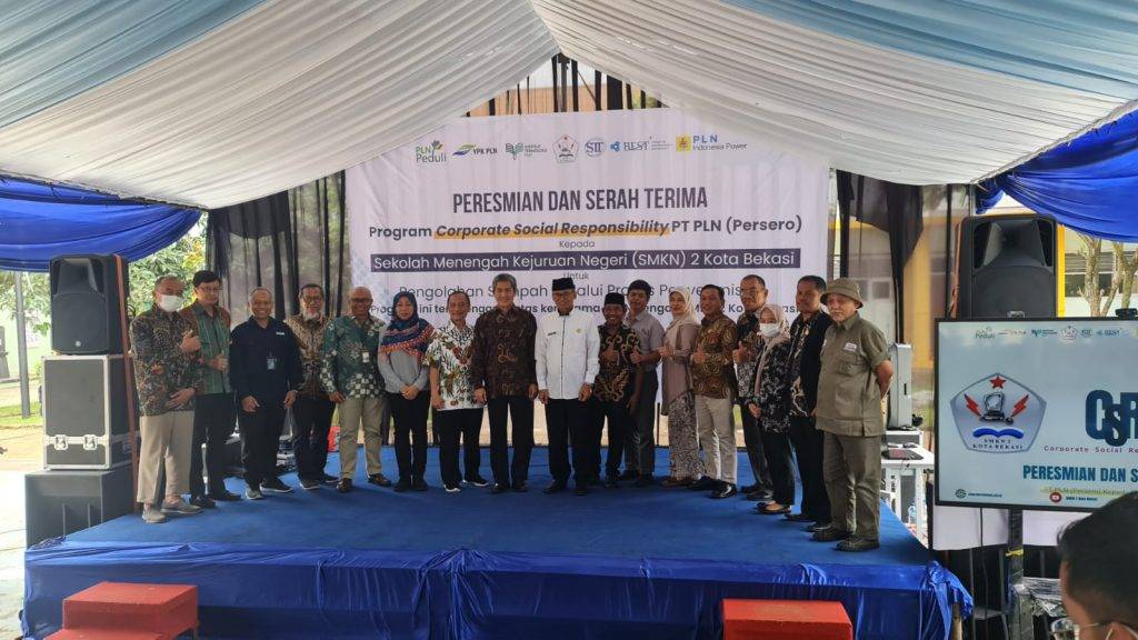 CSR PT PLN SMKN 2 Kota Bekasi